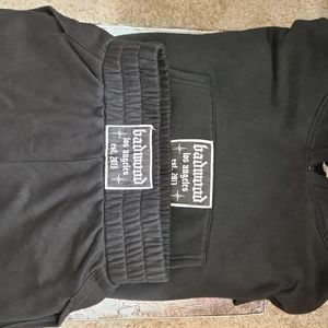 Badwood Boxer Crop Hoodie and Shorts